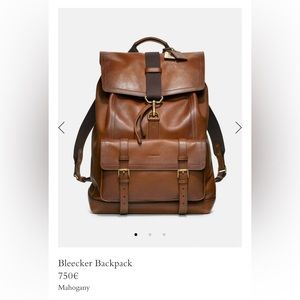 COACH Bleeker Backpack - Mahogany